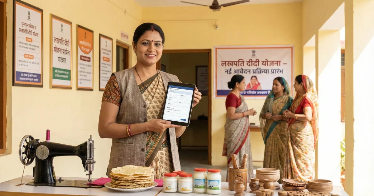 Lakhpati Didi Yojana 2025: नई Application Start : महिलाओं को सालाना 1 लाख कमाने का बड़ा मौका, ऐसे करें रजिस्ट्रेशन